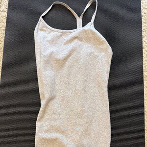 grey aritzia TNA raceback dress size Medium